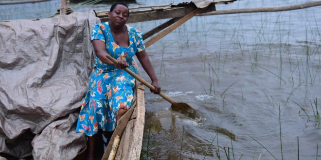 Promotion des femmes dans la pêche, à Nkombo, Rwanda