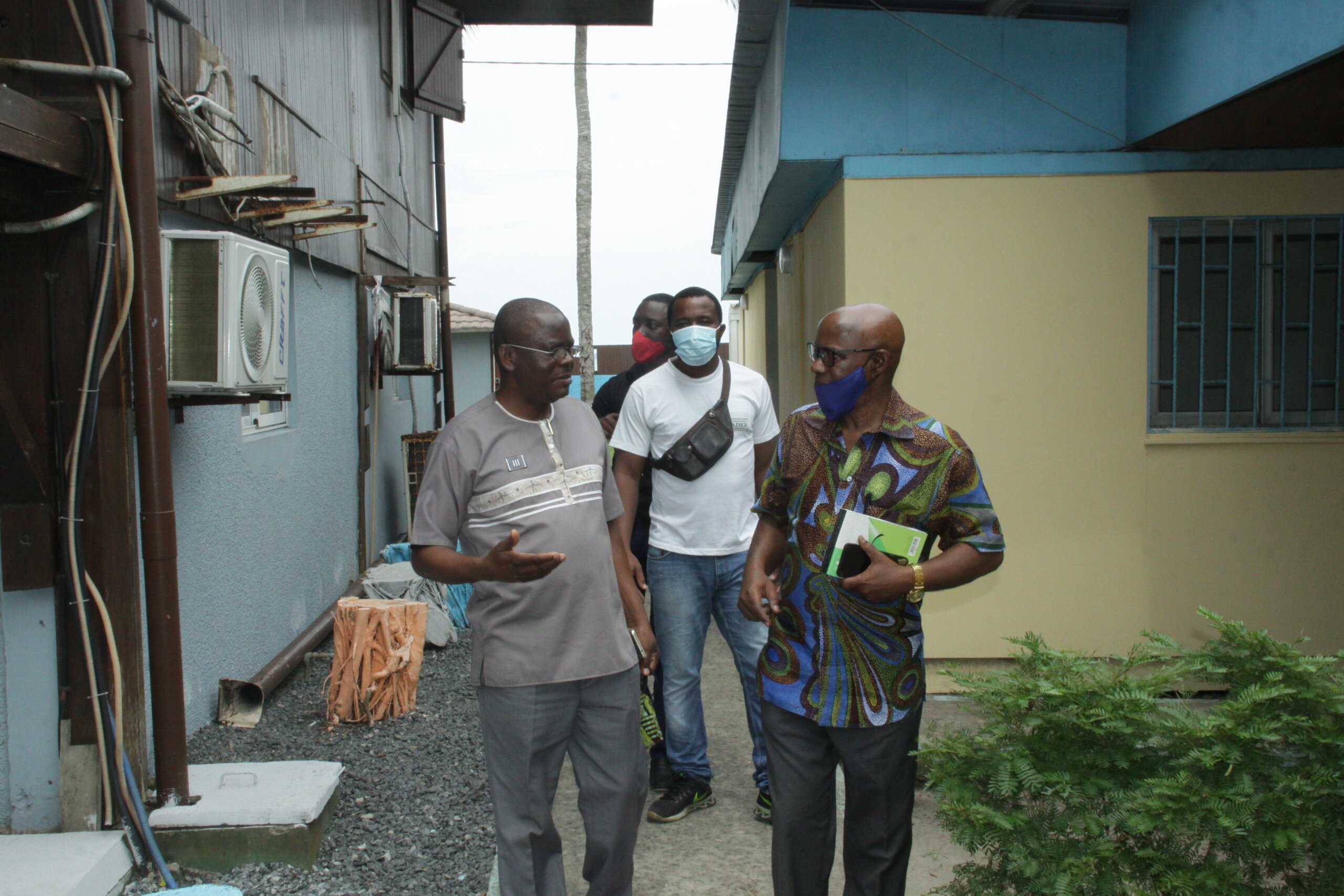 Délégation de la COREP à l’Ecole Supérieure de la Mer de Owendo (Gabon)