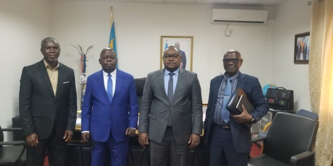 Mission de Consultation du Secrétaire Exécutif a.i de la COREP à KINSHASA: