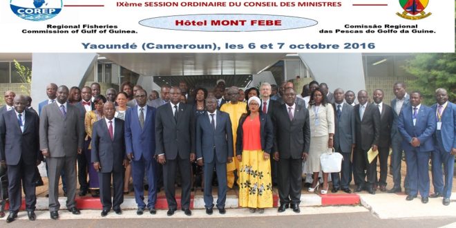 9ème Session ordinaire du Conseil des Ministres de la Commission Régionale des Pêches du Golfe de Guinée (COREP)